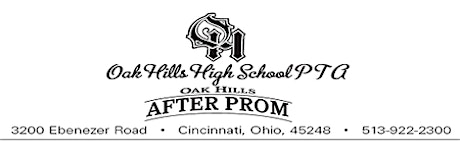 Spring Product Survey for Oak Hills High School After Prom primary image