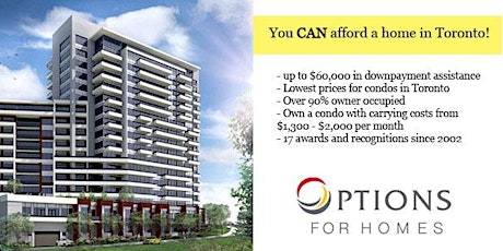 Pre-Construction Condos for First Time Home Buyers primary image