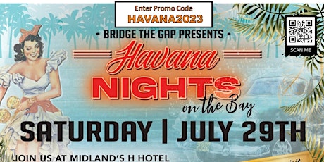 Bridge the Gap - Havana Nights on The Bay primary image