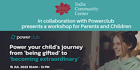 Imagem principal do evento Power your child's journey from "Being Gifted" to "Being Extraordinary"