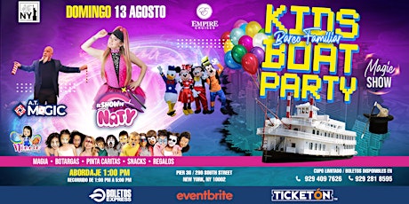 Kids Boat Party. Magia Y Diversion primary image