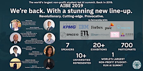 Artificial Intelligence in Business & Ethics (AIBE) Summit 2019 primary image
