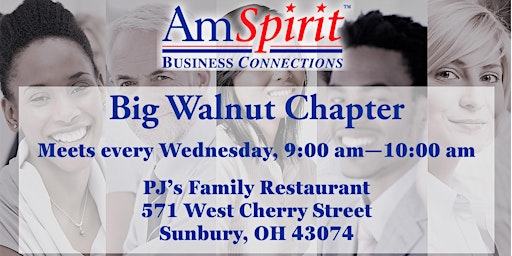 AmSpirit Business Connections Chapter Meets Wednesday In Sunbury (OH) primary image