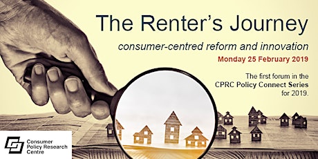 CPRC Policy Connect Series Forum #1 - The Renter's Journey primary image