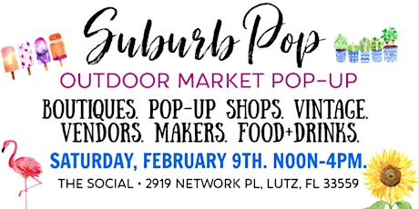 SUBURB POP (Outdoor Pop-Up Market) primary image