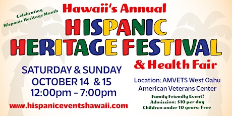 The 31st Annual Hispanic Heritage Festival & Health Fair primary image