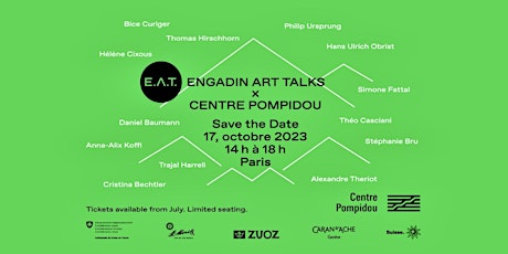 Hauptbild für Engadin Art Talks X Centre Pompidou