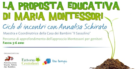 Immagine principale di La proposta educativa di Maria Montessori 