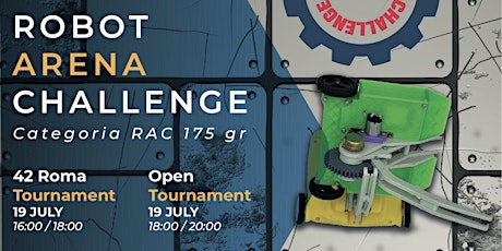 Immagine principale di Robot Arena Challenge - 42 Roma Luiss & Studio 5T 