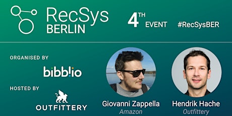 4th RecSys Berlin Event - hosted by OUTFITTERY