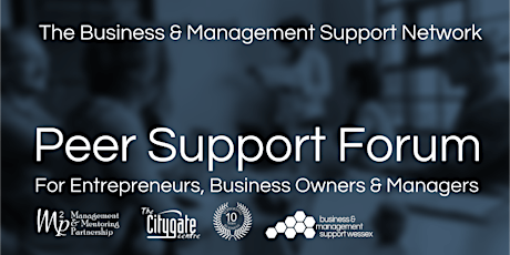 Business & Management Peer Support Forum - 26 Feb 2019 primary image