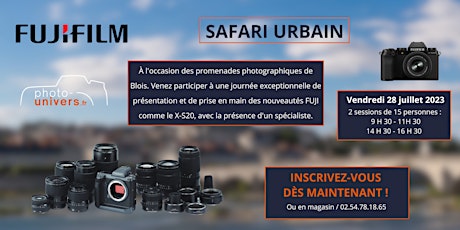Safari urbain Fujifilm à Blois primary image
