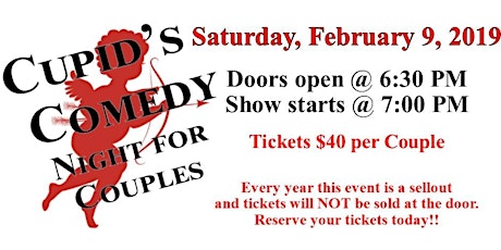 Copy of Cupid's Comedy Night 2019 primary image
