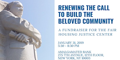 Renewing the Call to Build the Beloved Community: A Fundraiser for the FHJC primary image
