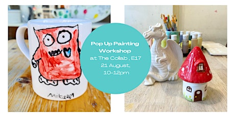 Pop Up Pottery Painting at The Collab primary image
