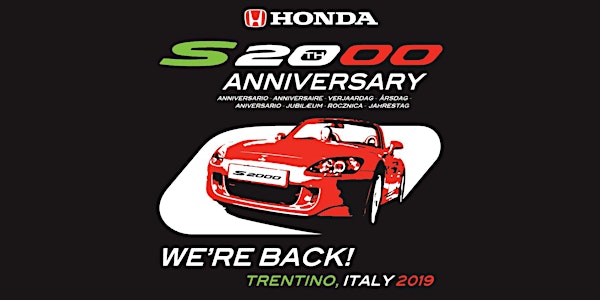 Euromeet 2019 - Honda S2000 20th Anniversary