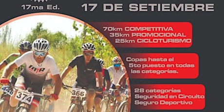 Imagen principal de RURAL BIKE TUNUYAN 17ED LA REVANCHA MTB 2023