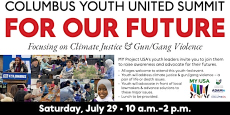 Imagen principal de Columbus Youth United Summit: For Our Future