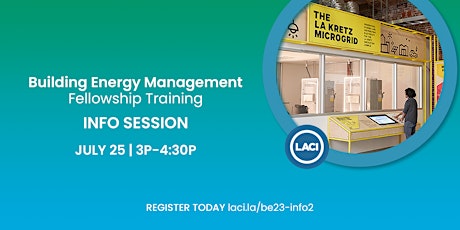 LACI's Building Energy Management Fellowship In Person Info Session primary image