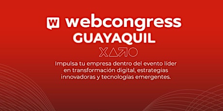 WEBCONGRESS ECUADOR 2023 primary image