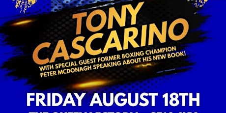 An evening with Tony Cascarino primary image