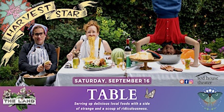 Image principale de TABLE by Sod House Theatre: a New London Harvest Star Event