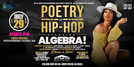 Poetry vs. Hip hop primary image