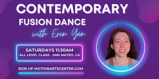 Contemporary Fusion Dance Class in San Mateo
