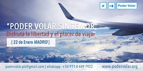 Curso "Poder Volar Sin Temor" - Presencial en Madrid primary image