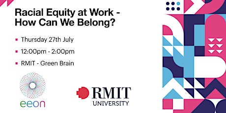 Primaire afbeelding van Racial Equity at Work - How Can We Belong?