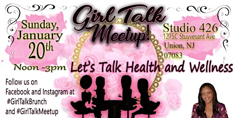Girl Talk Meetup: Let's Talk Health and Wellness  primary image