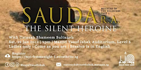 F.E.M.M.E. Night - Saudah R.A: The Silent Heroine primary image