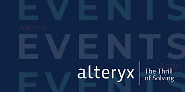 Alteryx - Self-Service Analytics Workshop in Dublin