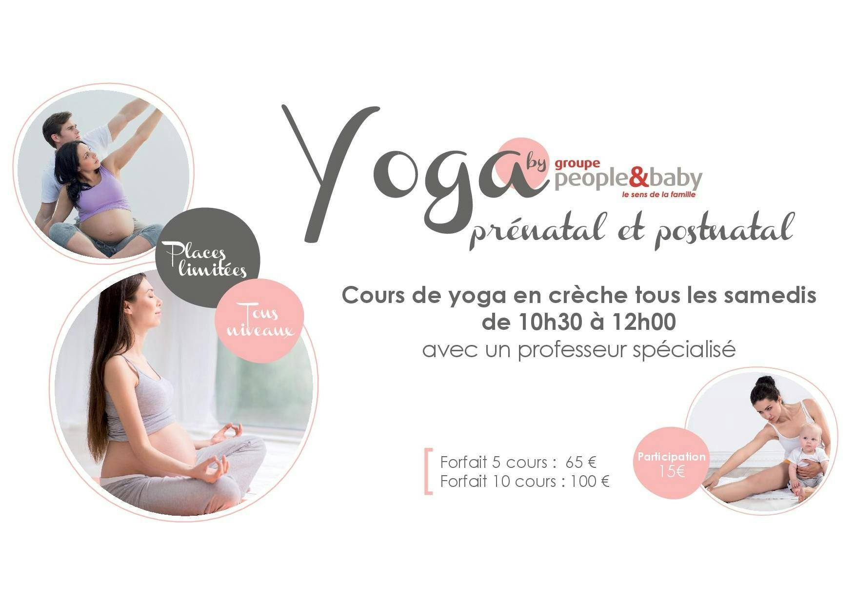 Cours de yoga en crèche - Lille/Villeneuve d'Ascq