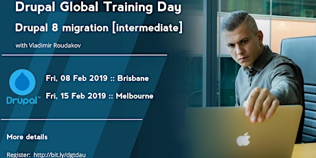 Drupal 8 migration :: intermediate training [Drupal Global Training Day] (Brisbane) primary image