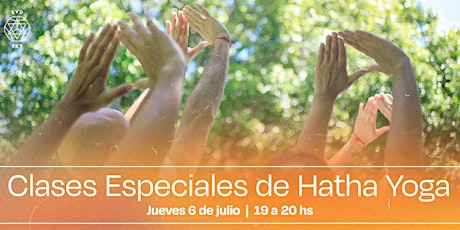 Image principale de Clase Especial de Hatha Yoga