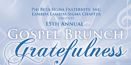 Lambda Lambda Sigma Alumni Chapter 15th Annual Gospel Brunch primary image