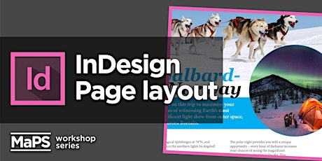 Imagem principal do evento Page Layout Foundations using Adobe InDesign