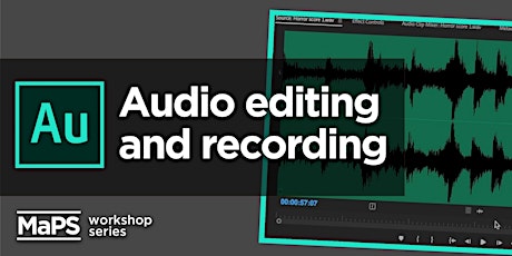 Hauptbild für Audio Recording & Adobe Audition Foundations