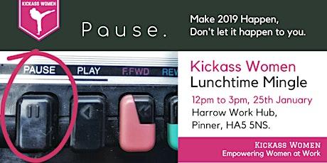 Kickass Women Lunchtime Mingle | 'Pause' primary image