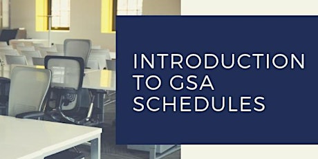 Introduction to GSA Schedules primary image