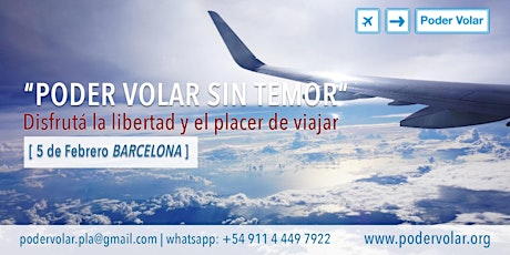 Hauptbild für Curso "Poder Volar Sin Temor" - Presencial en Barcelona