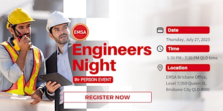 Primaire afbeelding van Brisbane -  Engineers Night