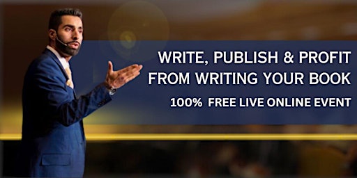 Primaire afbeelding van WOW Book Camp™ LIVE WEBINAR - Write, Publish, and Profit From Your Book