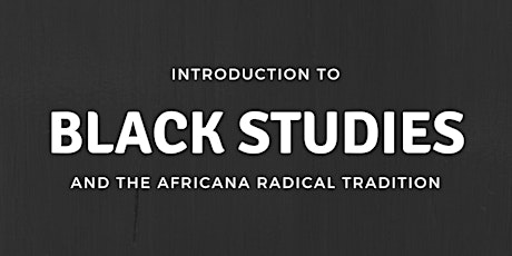 Edinburgh Black Studies [ALL SEMINARS+BOOK] primary image