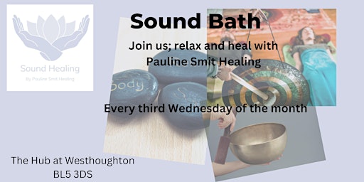 Imagem principal de Sound Bath at The Hub at WestHoughton