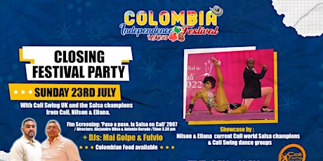 Closing Festival Party with Salsa World Champions primary image