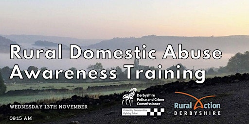 Derbyshire Rural Domestic Abuse Awareness Training - Derbyshire residents  primärbild