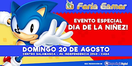 Feria Gamer! / Evento Retrogamer # 1 - Edición Día de la Niñez!!! primary image