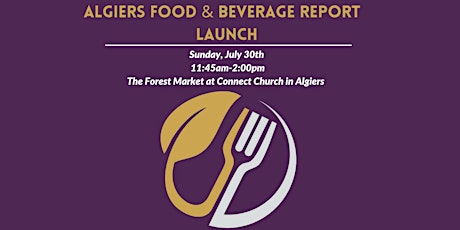 Algiers Food & Beverage Report Launch Event primary image